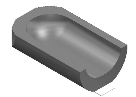 Refractory Combustion Tunnel (LG) Kit for Solo Plus 60, Solo Innova 30, and 50 - Tarm Biomass